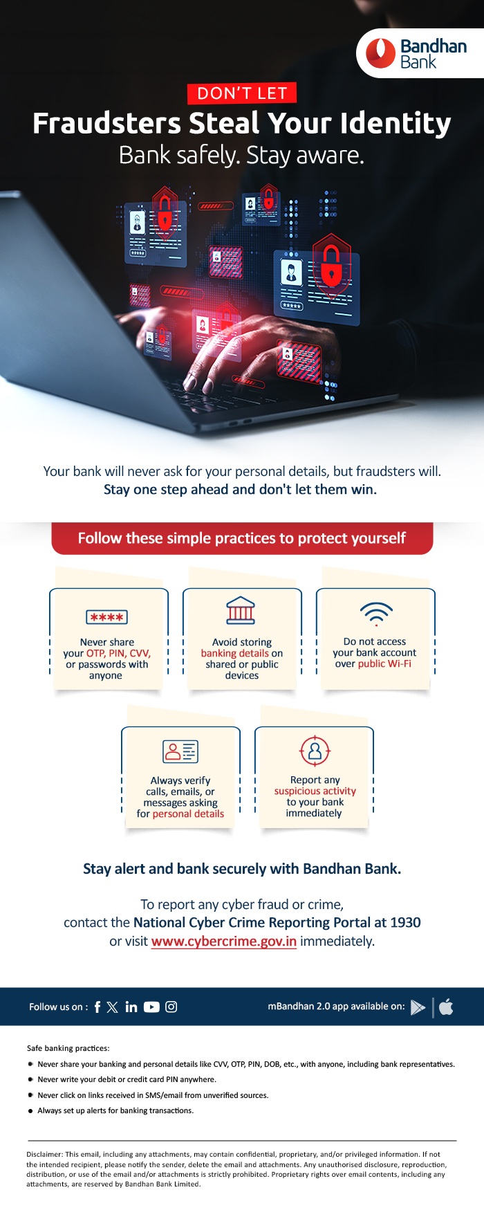 Stay safe online